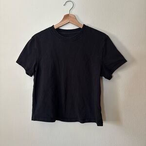 Lululemon cotton boxy tee
